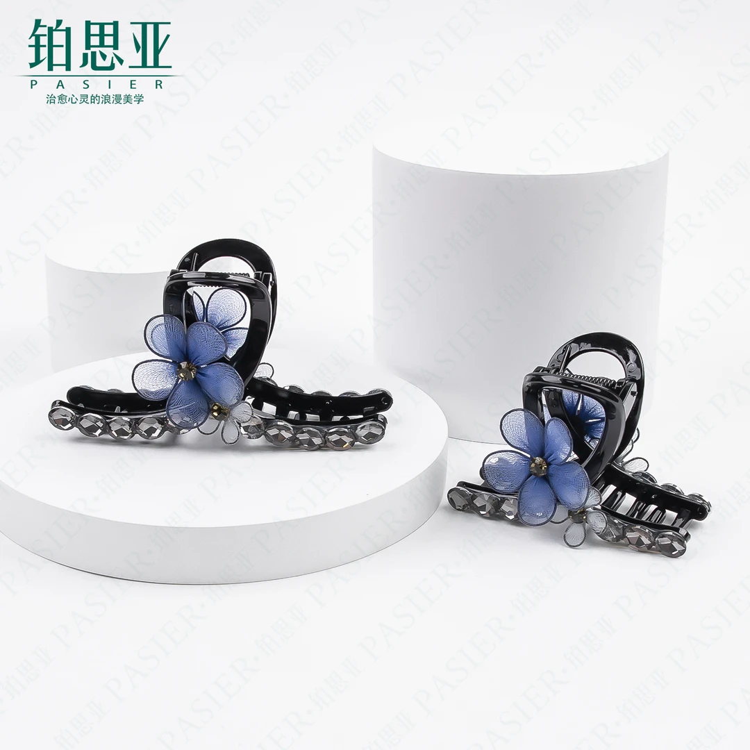 铂思亚 花仙子 网红气质浪漫韩版简约时尚优雅花朵百搭抓夹FB403