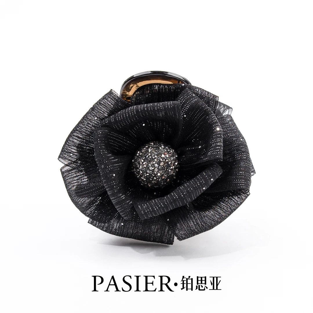 铂思亚 露夜 法式轻奢浪漫感八公分百搭抓夹 FB725