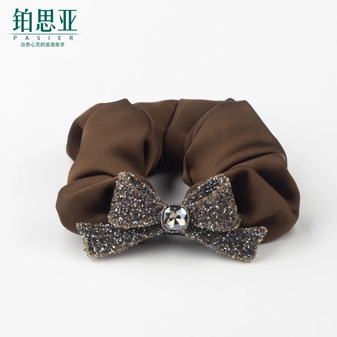 铂思亚时尚浪漫发圈  FS8639咖