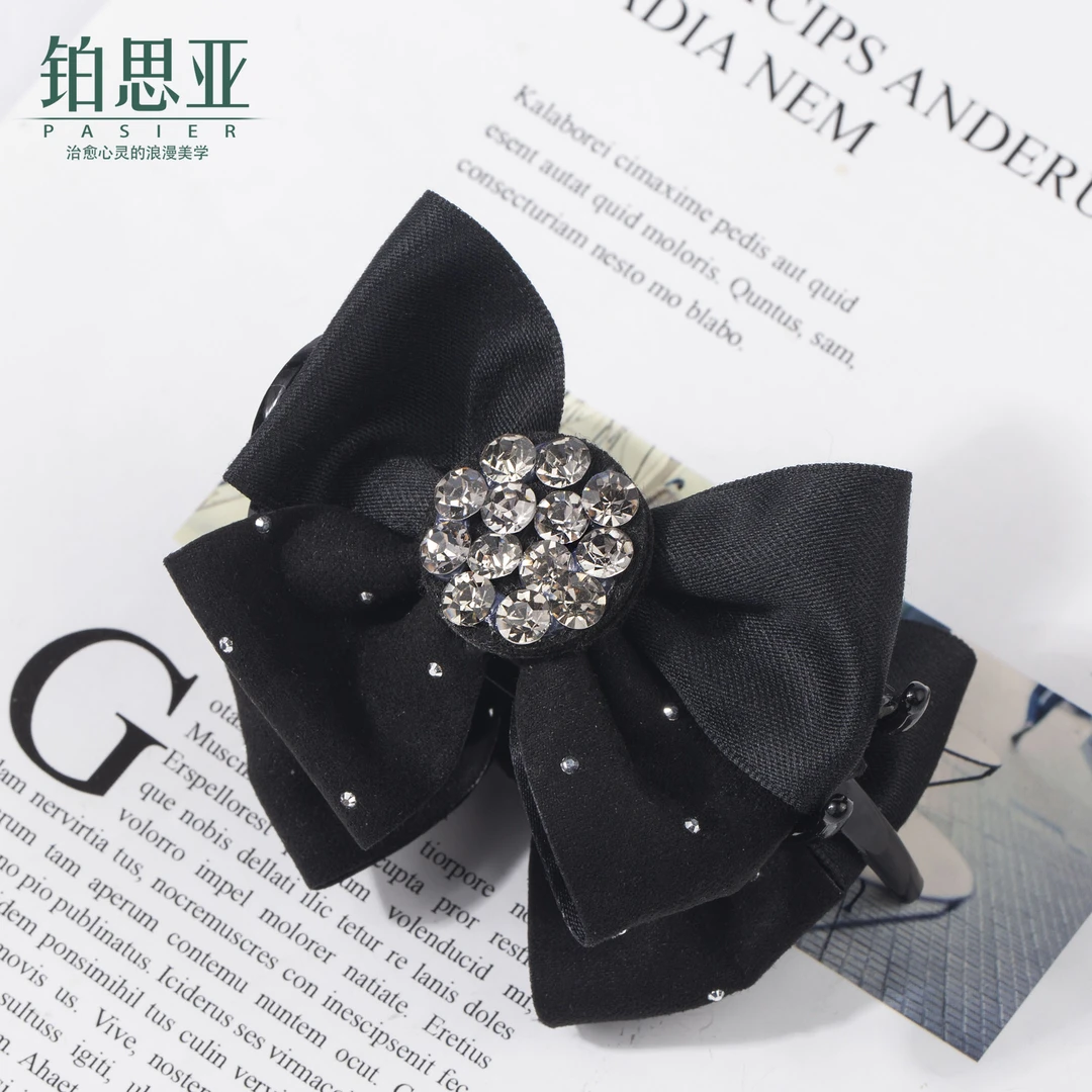 铂思亚【泠朵】轻奢手工时尚简约8cm丸子夹