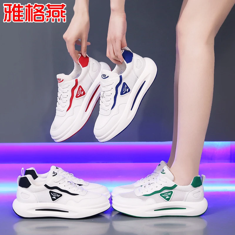 夏季网面新款软底运动鞋透气跳舞鞋轻便健身鞋广场舞鞋曳舞舞蹈鞋