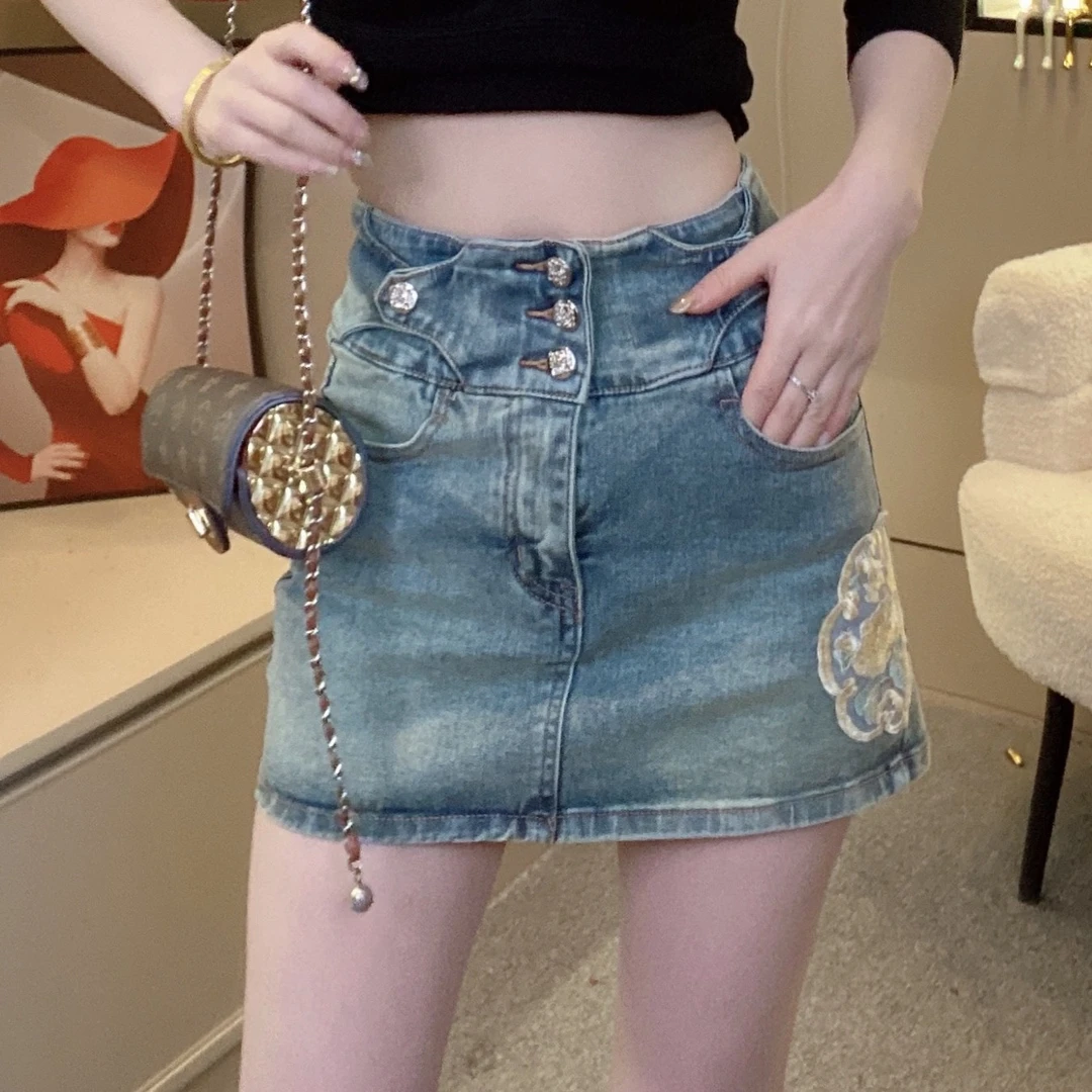 【小伊9567】包臀牛仔裙半身裙