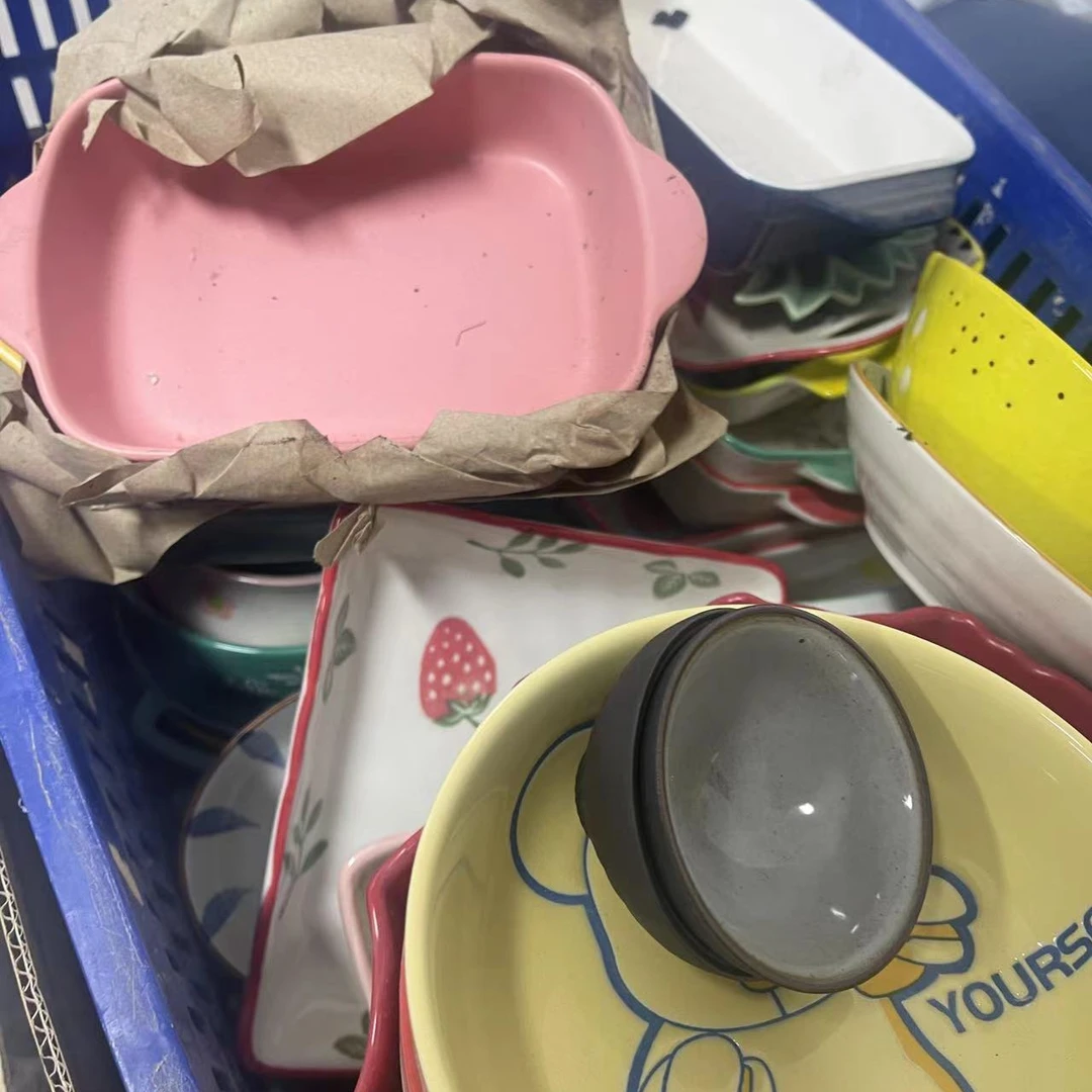 库存陶瓷餐具组合沙拉碗米饭碗