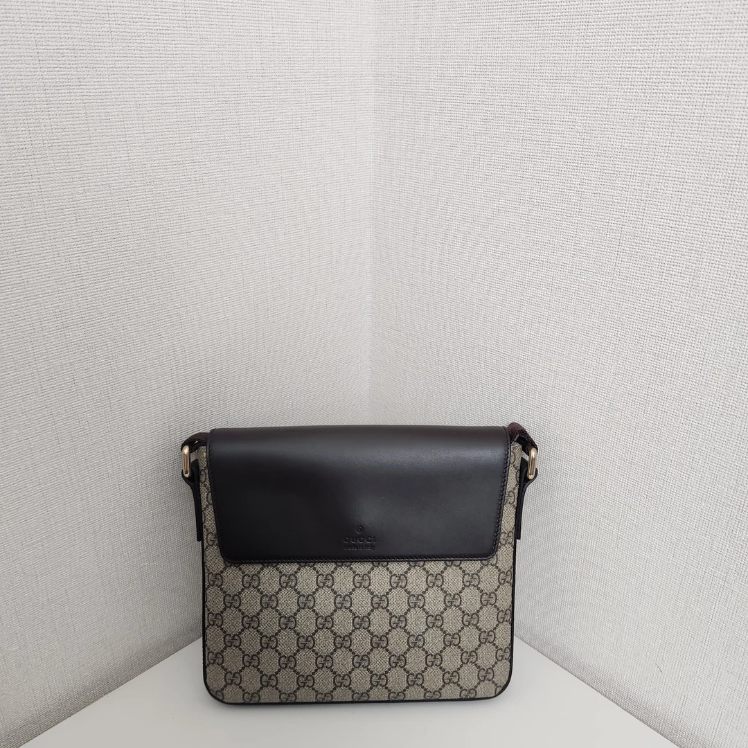 99新 GUCCI/古驰 充新成色邮差包