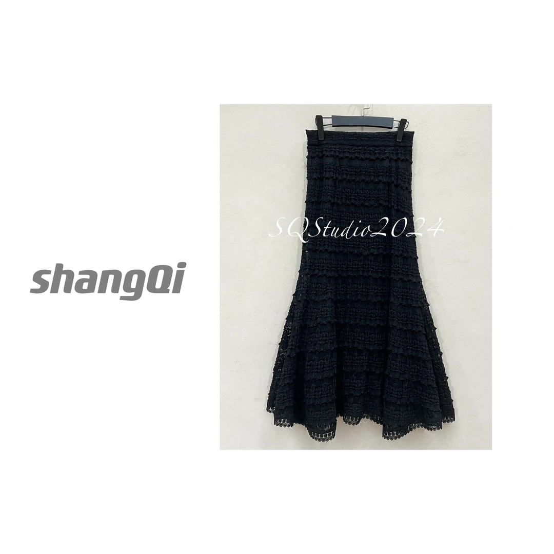 【浮生】蕾丝半裙时尚轻奢轻奢百搭显瘦半身裙。——N52卡码拍小