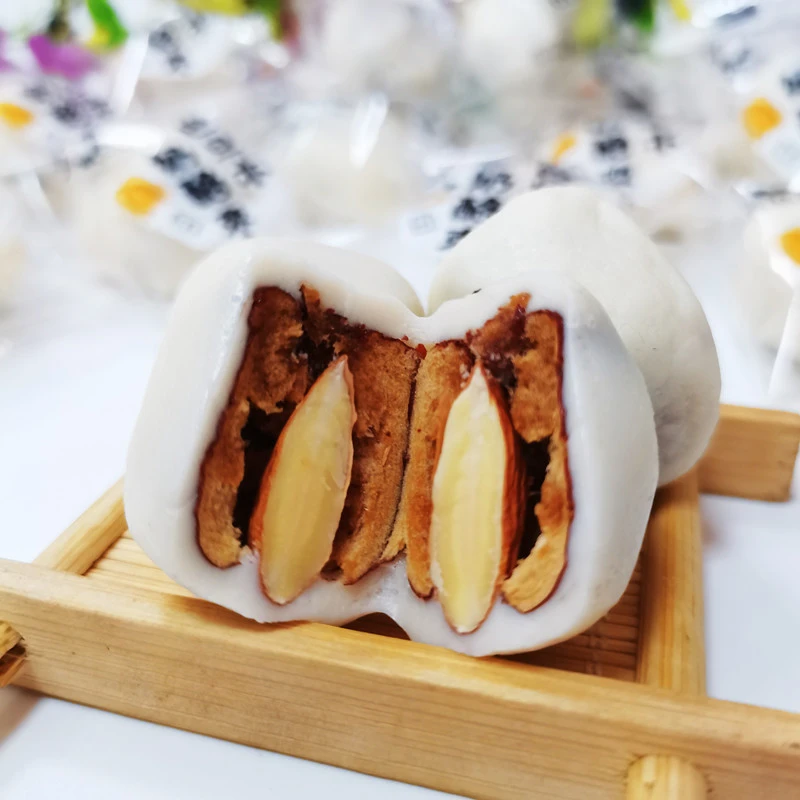二杠头巴旦木夹心奶酪枣炒货巴旦木奶枣网红休闲零食小吃新疆红枣