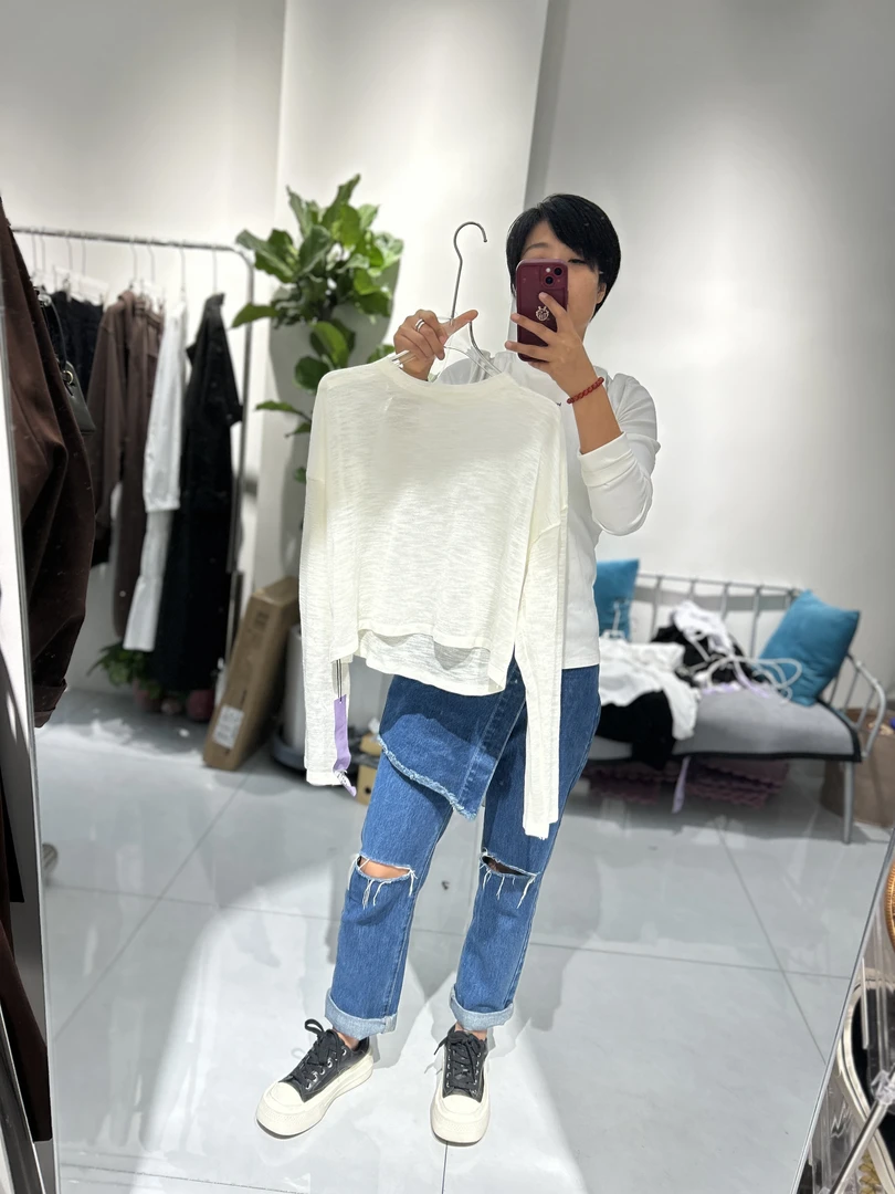 早秋款长袖针织打底