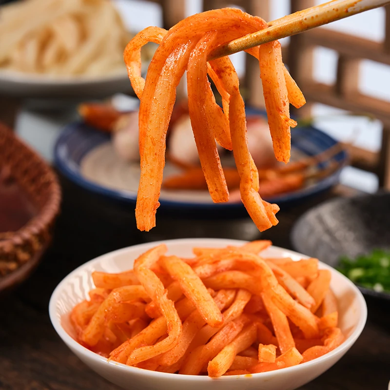 广西田林县八渡笋发酵酸笋螺蛳粉专用配料红油酸笋即食笋丝竹笋尖