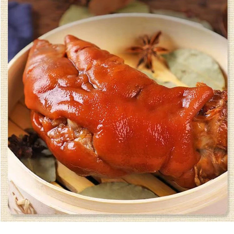 【整只猪蹄到手5袋共2000克】整个酱香卤猪蹄卤味熟食真空包装猪蹄