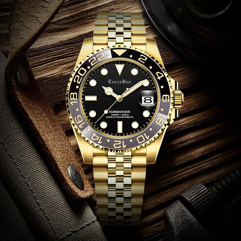 【万达专柜直发】全球限量 格林尼治系列 顶奢自动机械腕表lml