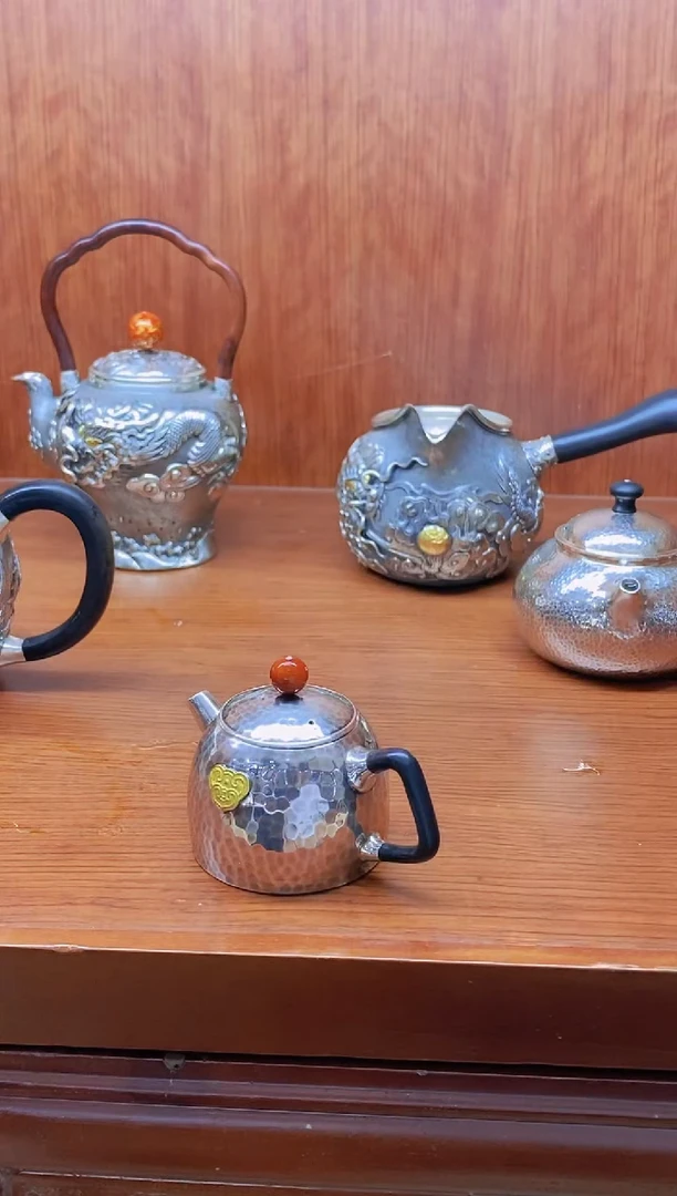 【闪购商品】足银纯手工泡茶壶