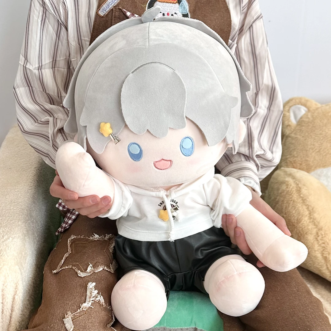 小老虎20cm站姿 40cm坐姿蓝眼睛棉花娃娃公仔毛绒玩偶