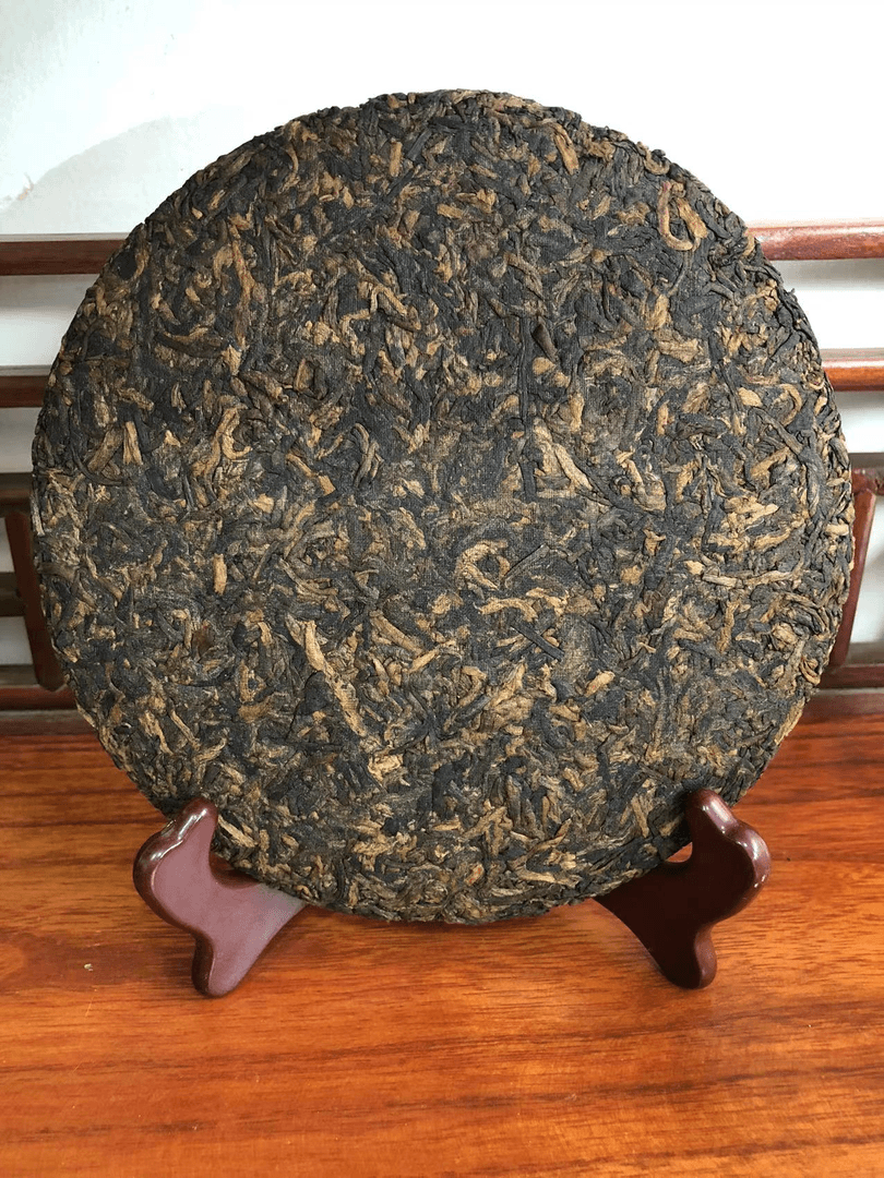 精选新品257号云南普洱熟茶紧压饼茶(357g)HLG