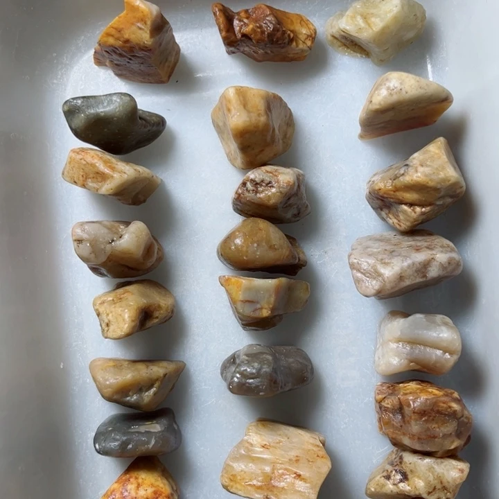 昌化石25颗随形印章