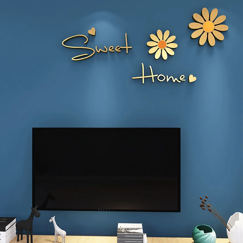 2025新款电视背景墙装饰墙上遮丑装饰贴纸北欧轻奢客厅立体木墙贴