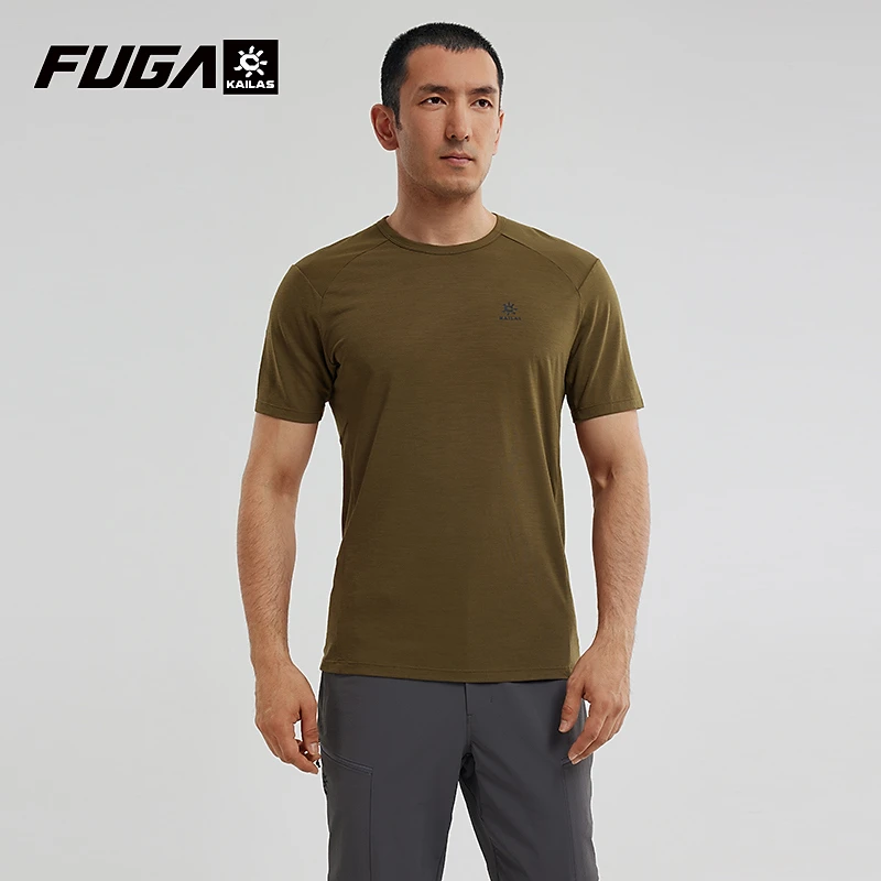 KAILAS/凯乐石 圆领吸湿速干短袖亲肤柔软弹力运动T恤 KG2437115