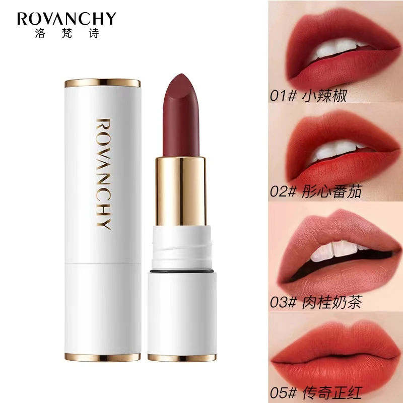 ROVANCHY/洛梵诗女王印记不沾杯口红 防水防汗持久不掉显白显气色