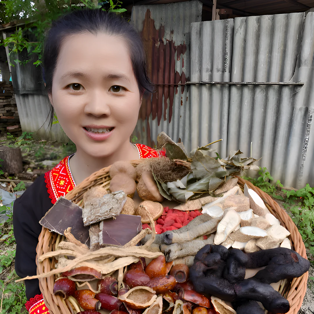 英雄料8+1组合泡酒材料金樱子枸杞牛大力老杜皮石头果等