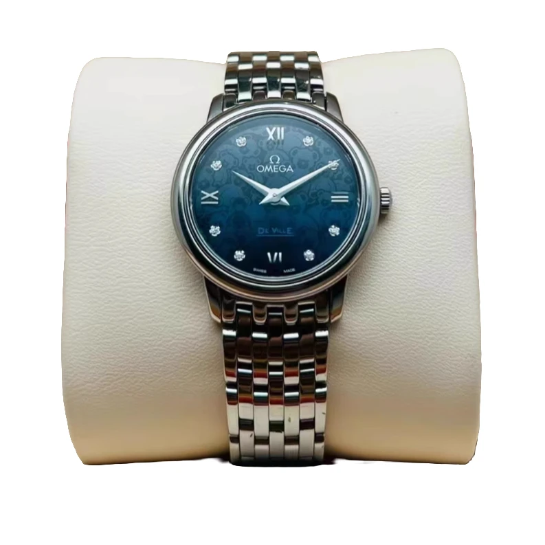 99新 Omega/欧米茄 22全套碟飞/27.4表径/12004398/石英女表