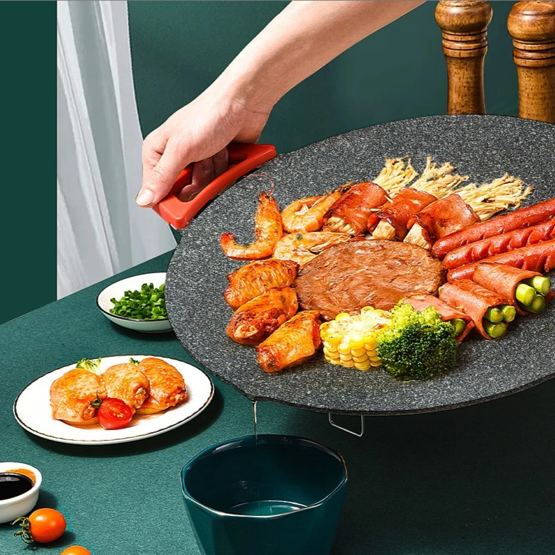 【专柜正品】烤盘烤肉锅烧烤多功能户外烧烤炉