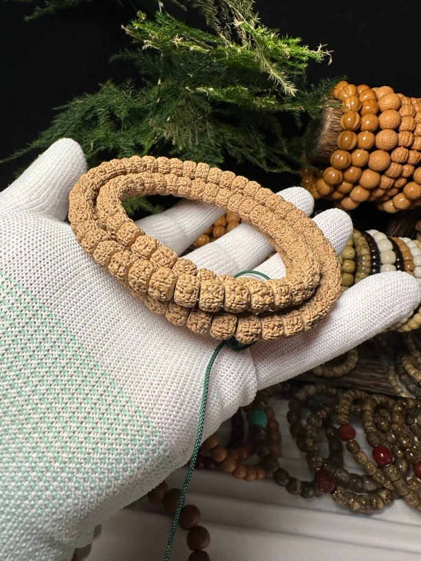 【毕业款】9mm藏式麦穗盘龙小金刚脖挂