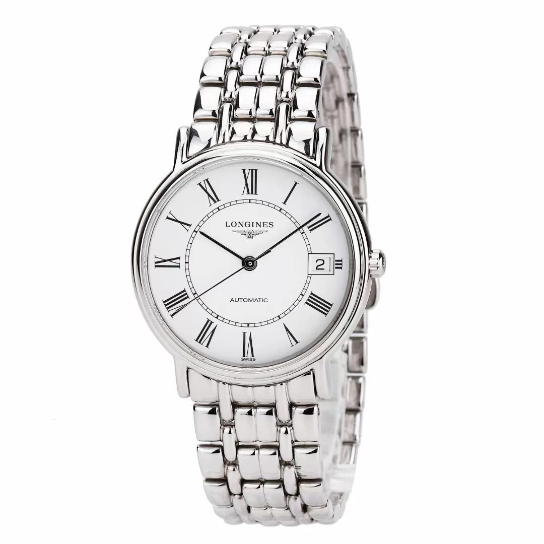 99新 Longines/浪琴 浪琴瑰丽821系列/34.5盘女士/自动机械表腕表