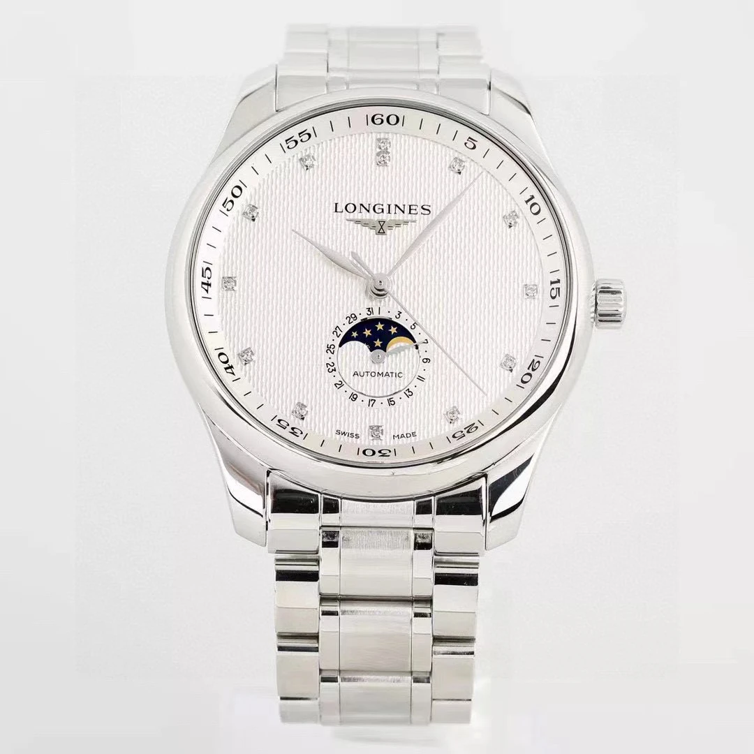 99新 Longines/浪琴 浪琴四针名匠/点5/42mm全自动机械表男士经典