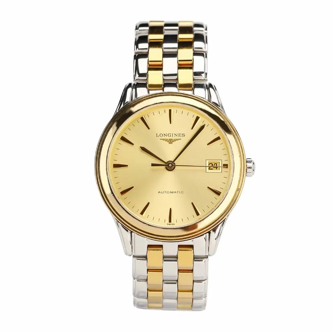 99新 Longines/浪琴 浪琴军旗系列/23年全套/公价15100元/38.5mm