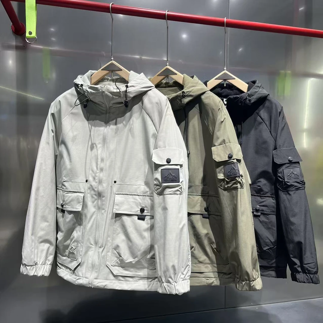 755 素劲2 潮牌男女休闲夹克双面穿棉外套  JK8863 CK