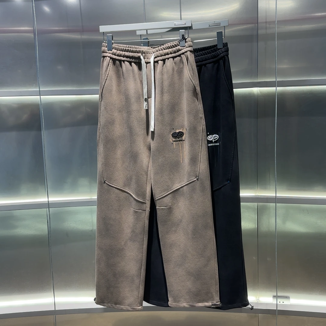 502 素劲2 男女潮牌长裤休闲裤秋冬厚款 K89038  G211