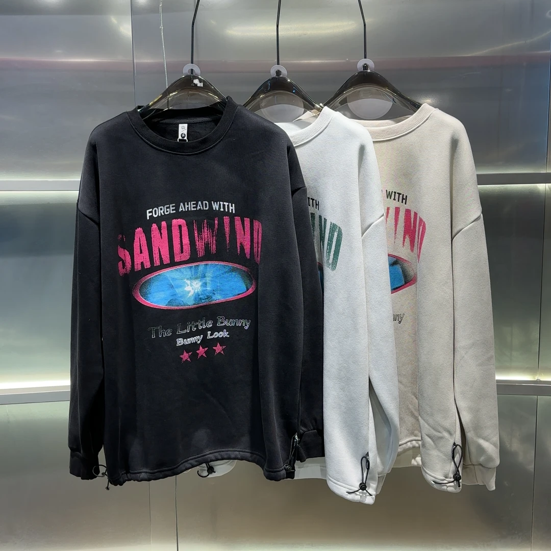 884 素劲2 男女潮牌加绒卫衣 WY9839 CK