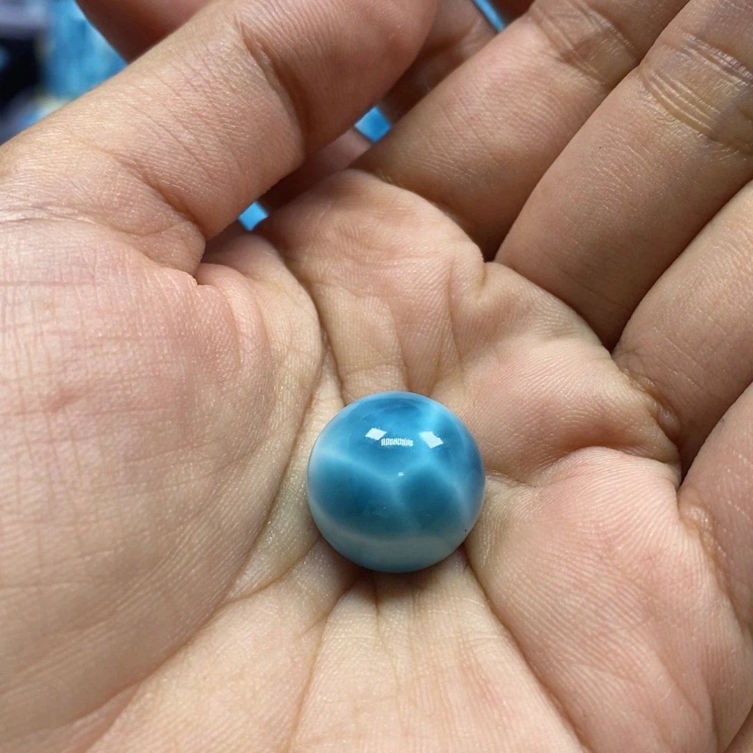 针钠钙石（海纹石）颈饰未镶嵌闫****?