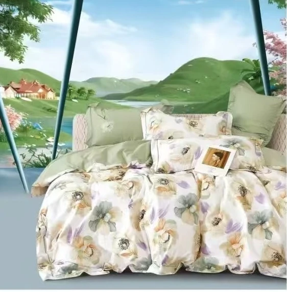 【四件套】2*2.3m铂金棉凯丽印花四件套/罗漫