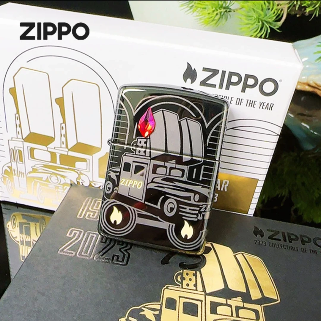 ZIPPO打火机75周年双打小汽车-2023年度机(限量号随机发)TC9901TQ