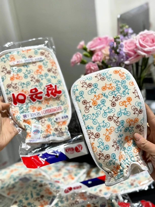 Hello家自行车澡巾搓灰不疼超好用！两个包邮
