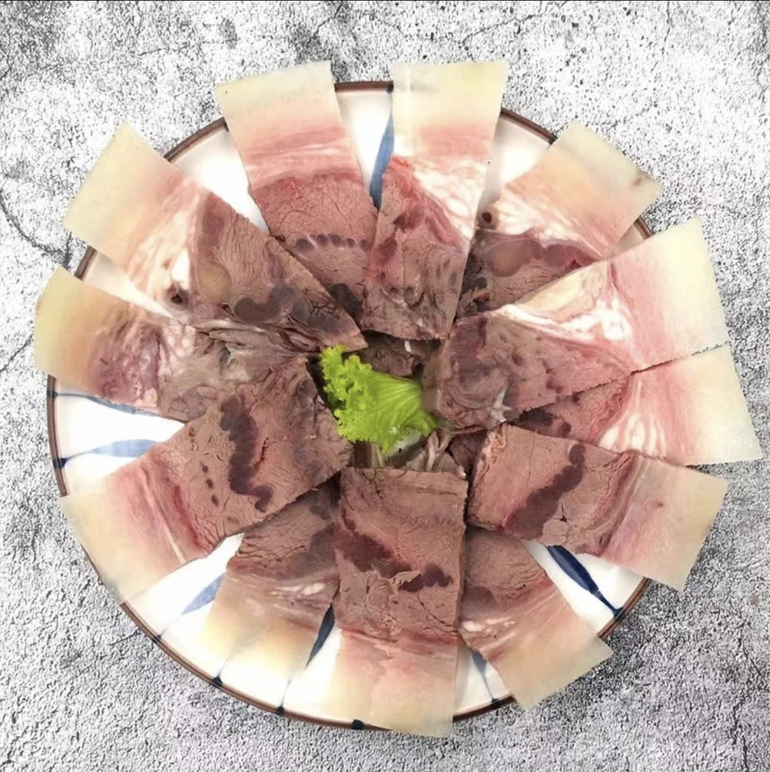 连云港本地小黄牛新鲜牛头肉