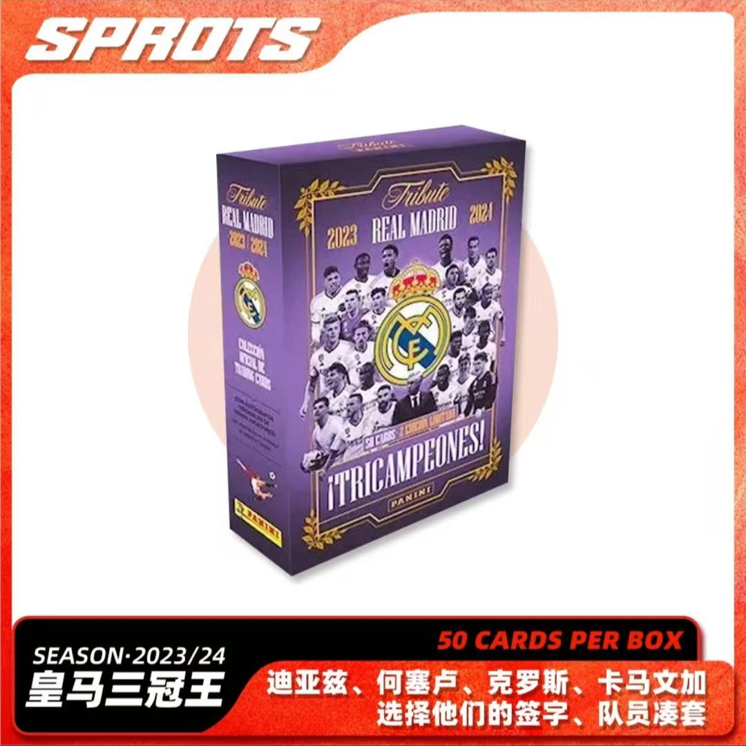 23-24 panini 皇马三冠王队盒  球星卡盒 未成年禁止下单