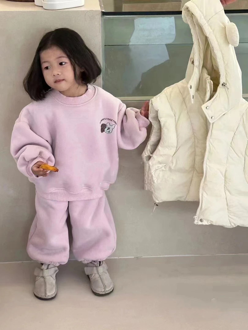 儿童冬季棉服男宝女宝保暖洋气时尚秋冬款{衣服以直播间展示为准}