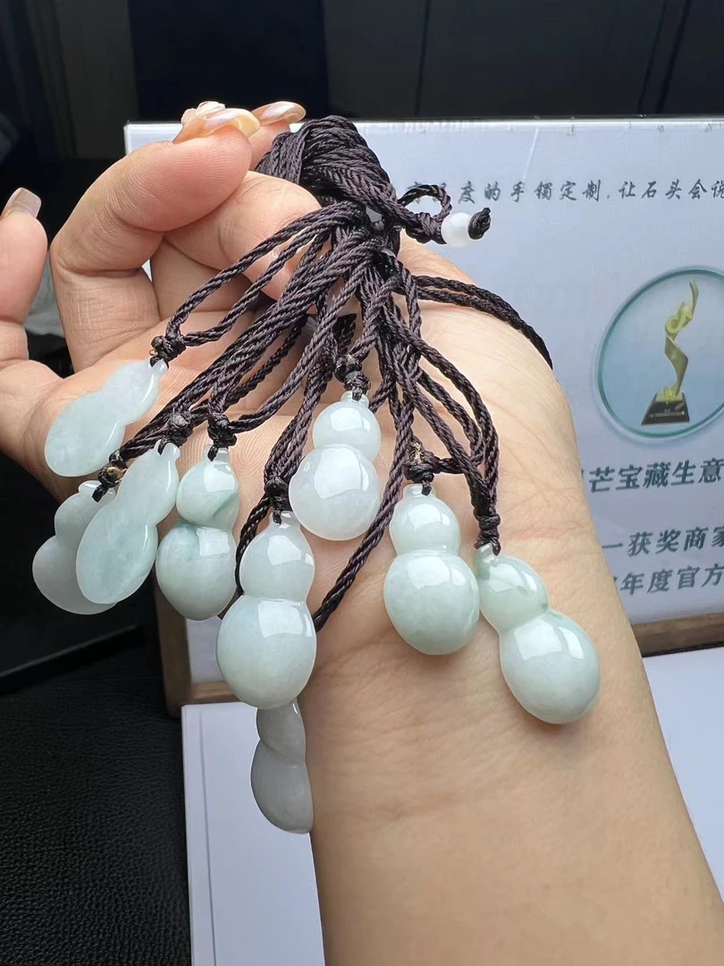 【石头说】天然翡翠-葫芦-多样性发货发一件-405091