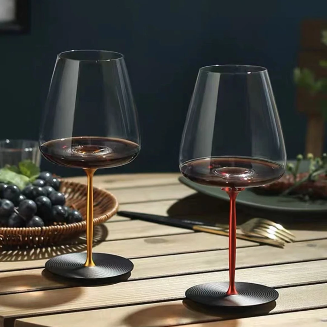 可拆卸水晶玻璃红酒杯欧式家用创意个性无铅高档透明水晶杯高脚