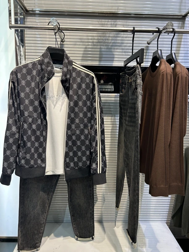 哥马迪尼男装 24秋冬新款 潮流立领夹克