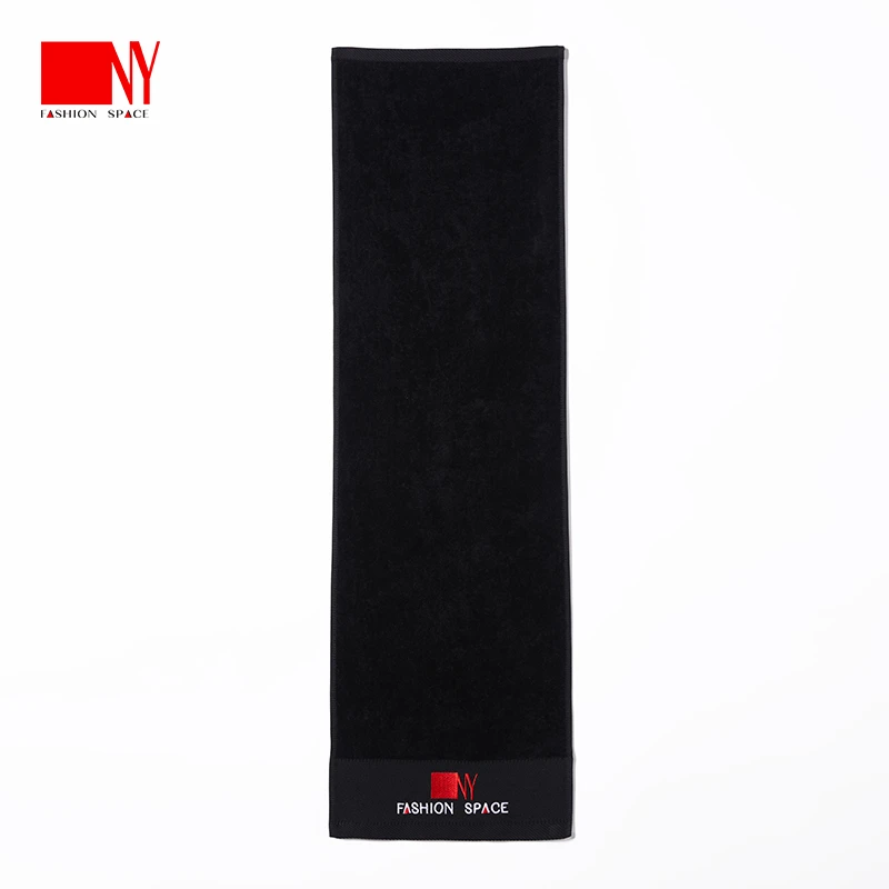 NYMJ103纳艺新款刺绣LOGO纯棉毛巾(32*107cm）