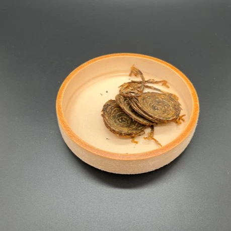 牛皮烟斗醒草盘烟斗配件