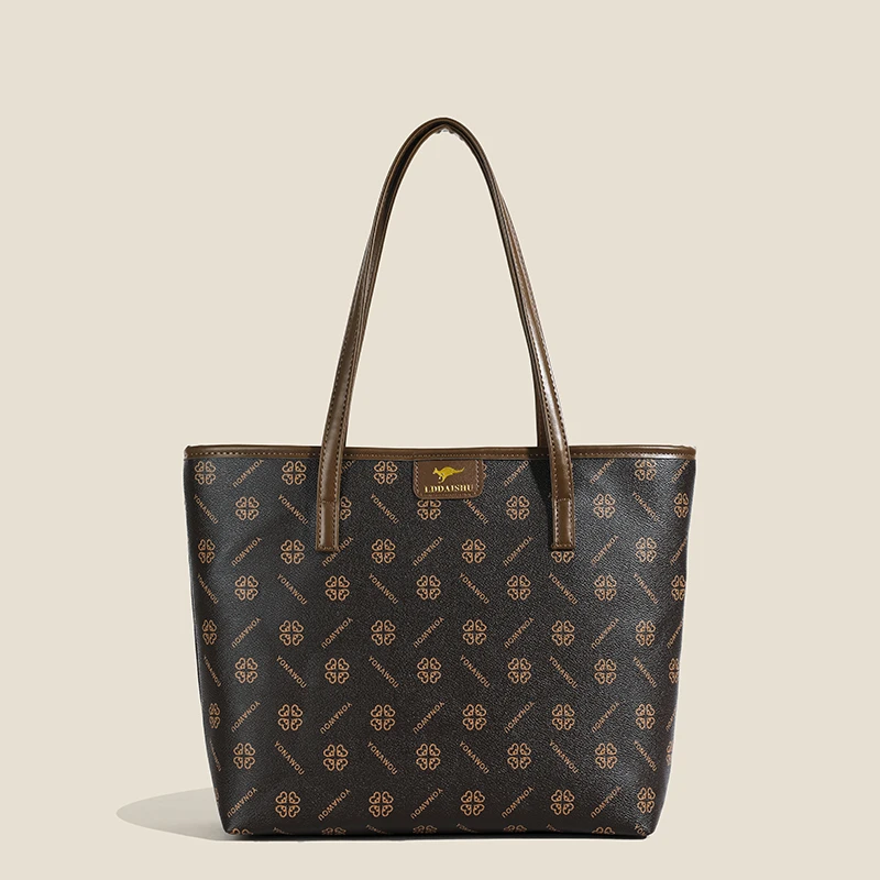 宽30cm高27cm厚11cm)高品质百搭单肩斜挎女包021小花