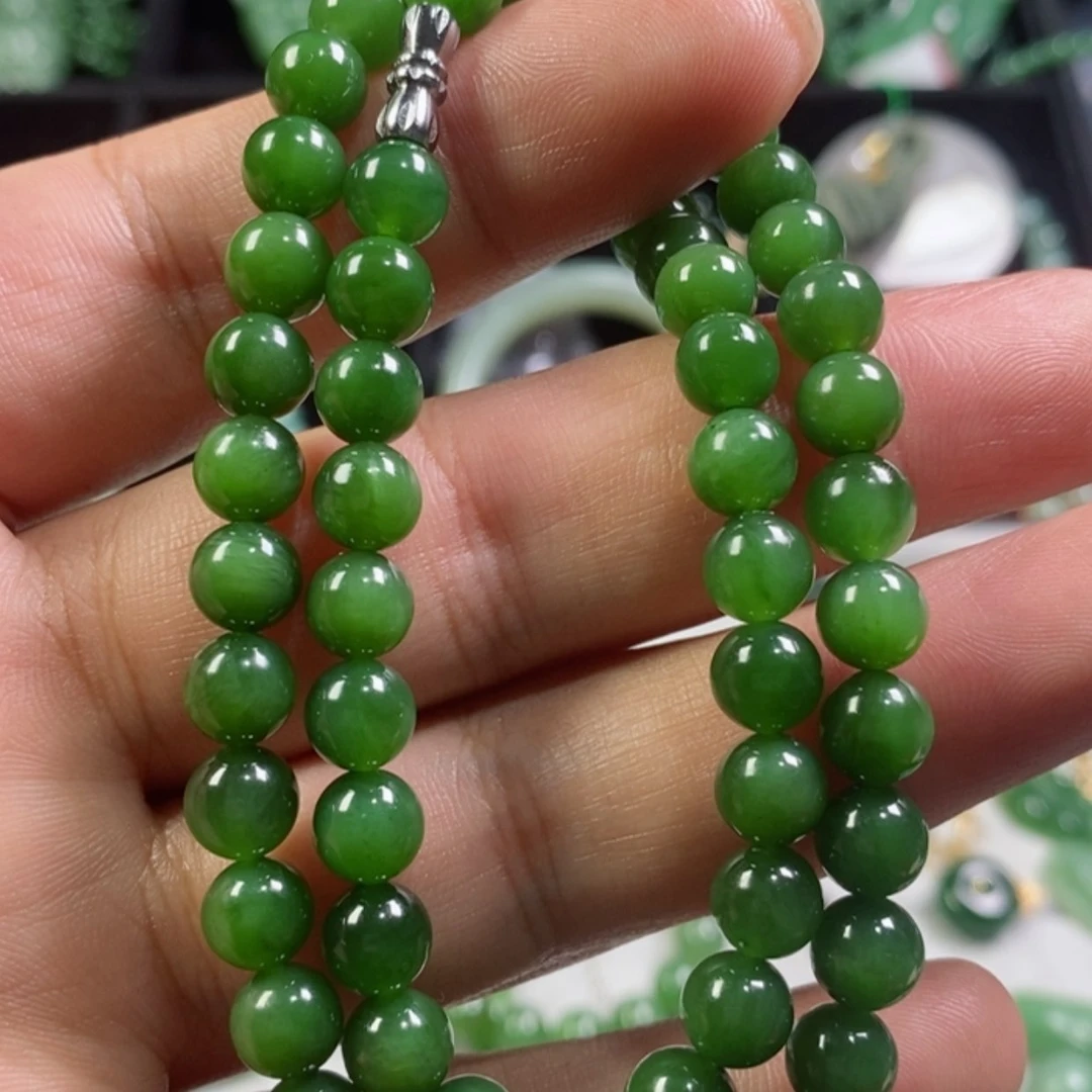 【闪购商品】和田玉（碧玉）手链未镶嵌