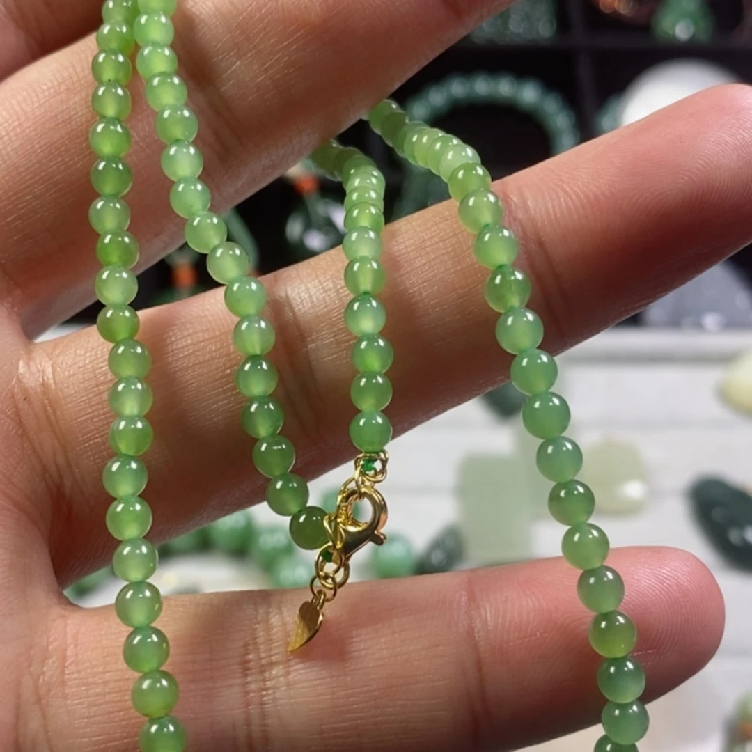 【闪购商品】和田玉手链银S925镶嵌