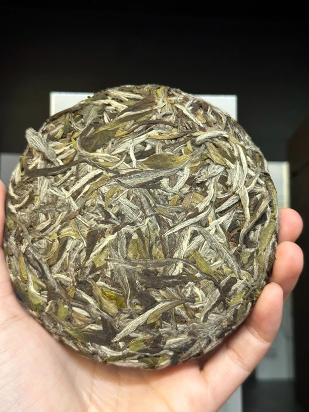 消寒冬至纪念饼2020高等级白牡丹100克