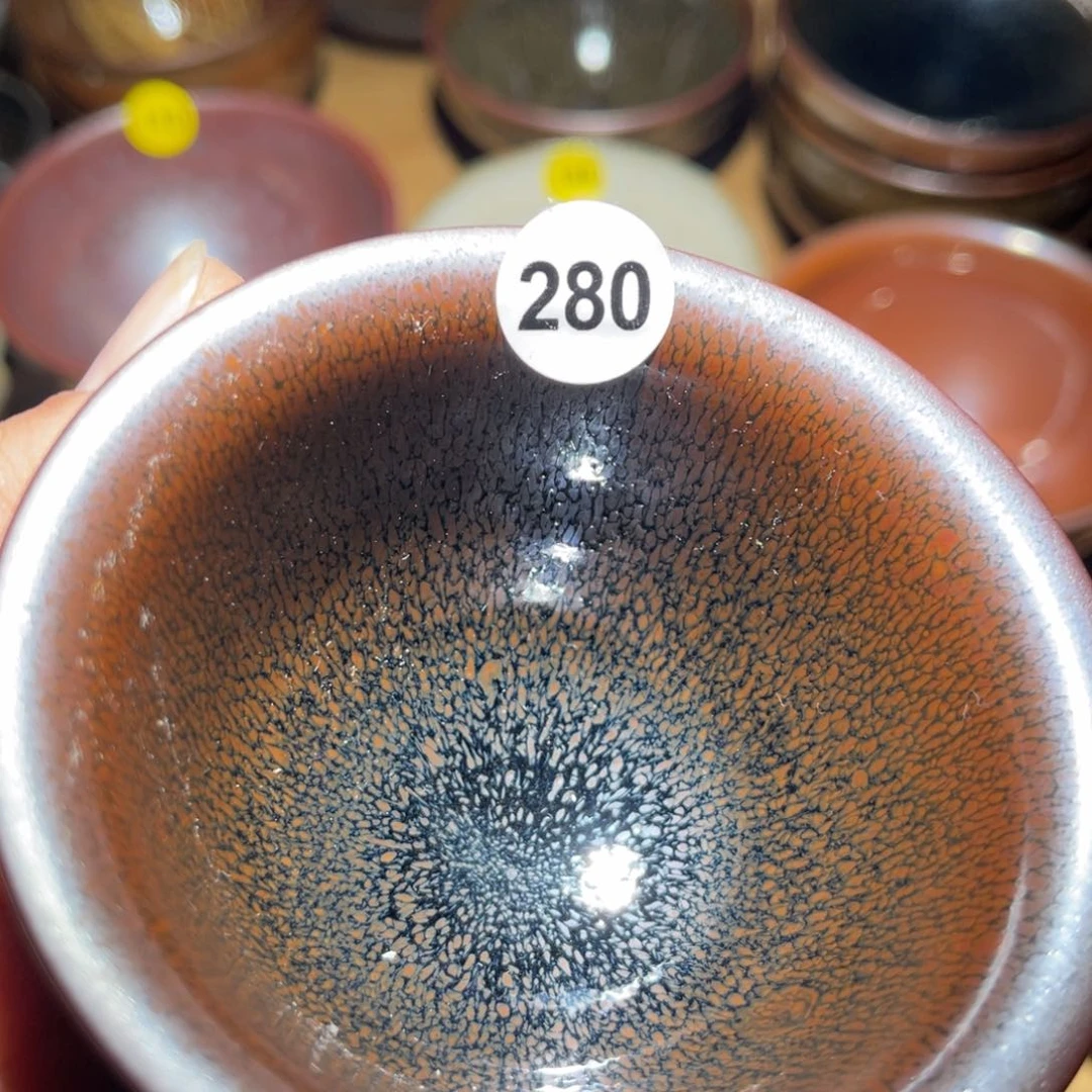 茶盏原矿原釉柴烧建盏