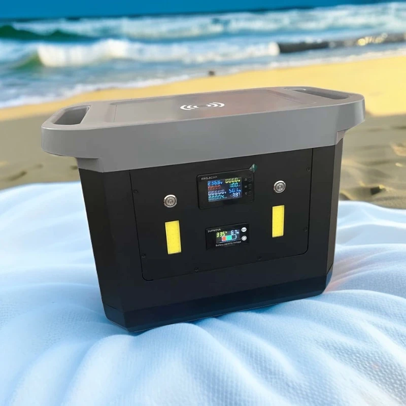 220V移动电源高端户外便携自驾游露营内置一体太阳能夜市摆摊用电