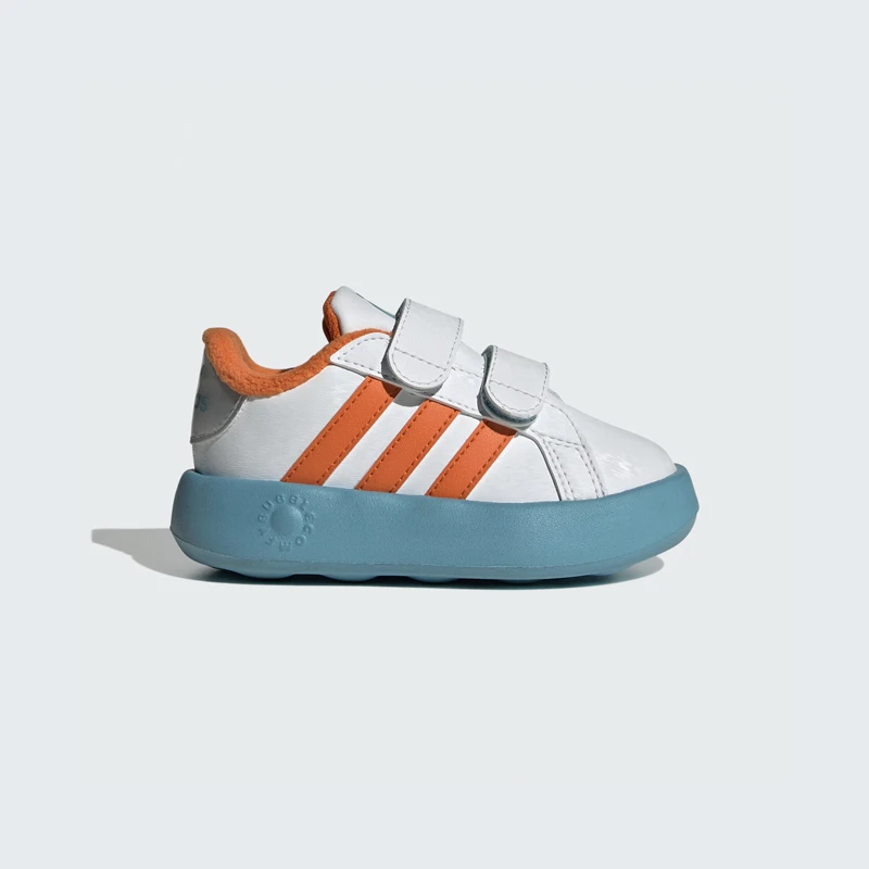 阿迪达斯男女婴童24秋冬迪士尼联名云朵鞋加绒运动休闲鞋 IF4058